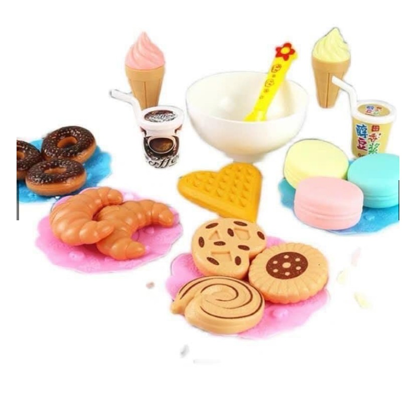 BỘ ĐỒ CHƠI NẤU ĂN 88 CHI TIÊT ĐỦ MÓN NƯỚNG XÀO HẤP LUỘC