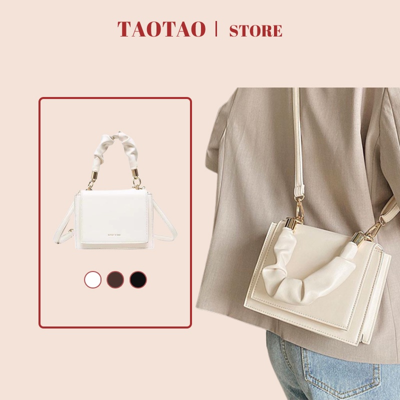 túi hộp vuông túi xách nữ đeo chéo dây xích mini công sở