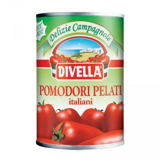 Cà chua Ý bóc vỏ POMODORI Divella 400gr
