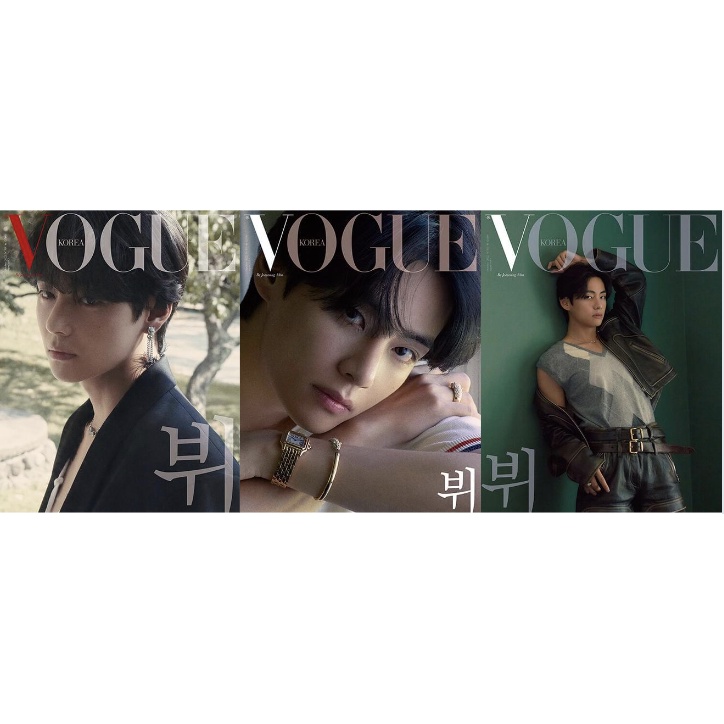 Vogue Hàn Quốc 10,2022 (Che: BTS- V) Loại A / B / C