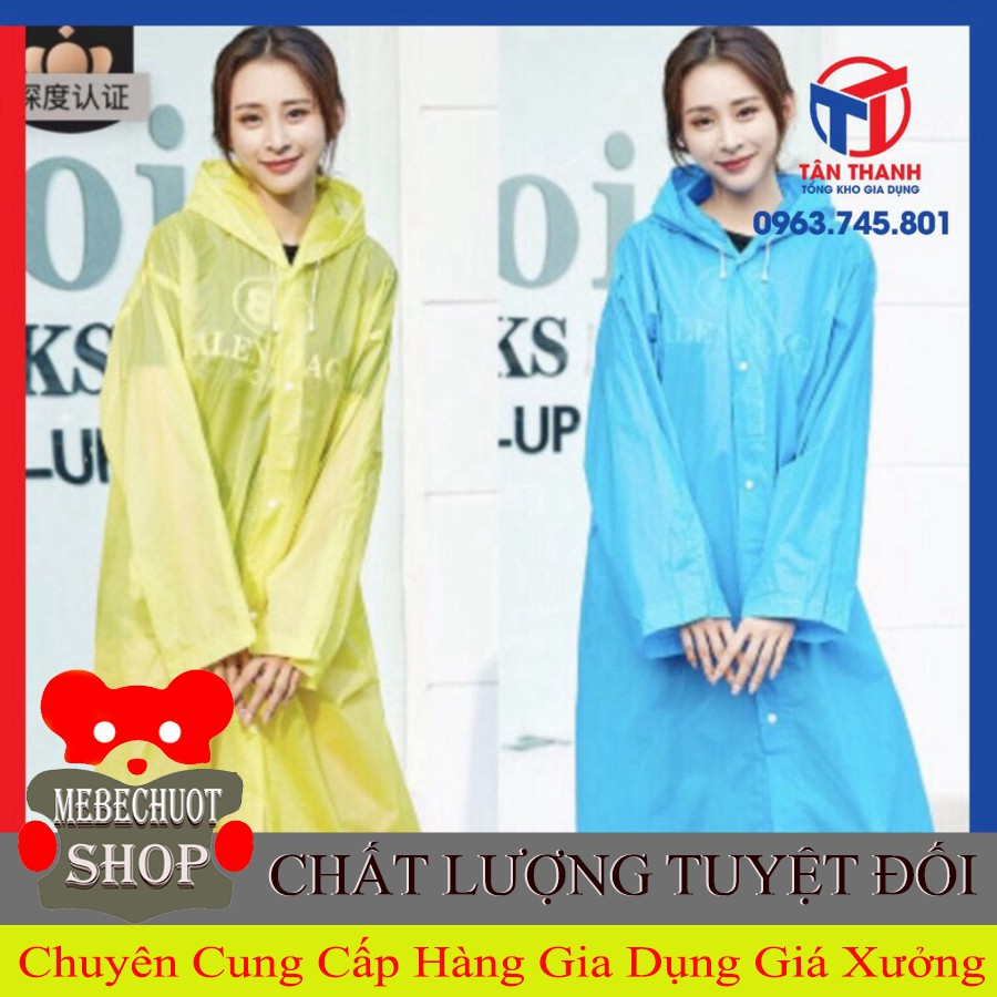 Áo mưa măngto thời trang( giao màu ngẫu nhiên)