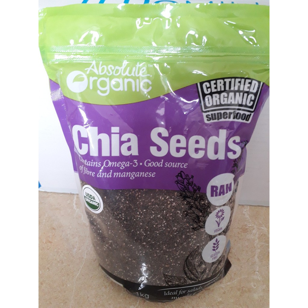 Hạt Chia Úc Organic (Chia Seeds)