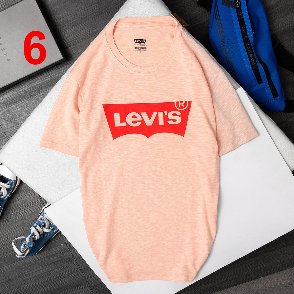 Áo thun LEVIS form unisex dư xịn đúng 100% cotton - Không chứa nylon