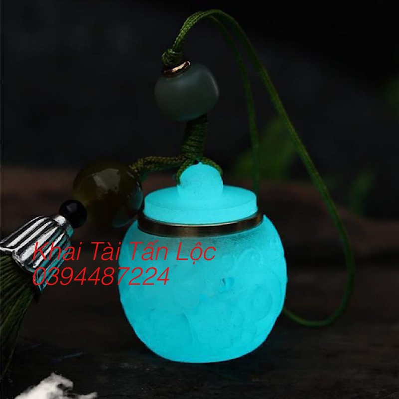 Dây treo xe hơi , điện thoại phát sáng lưu trữ hương mang tài Lộc , bình an