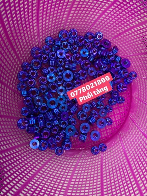 Tán Titan Gr5 từ 5 ly tới 12 ly thông dụng nhiều vị trí trên xe máy  tán 5 6 8 10 12