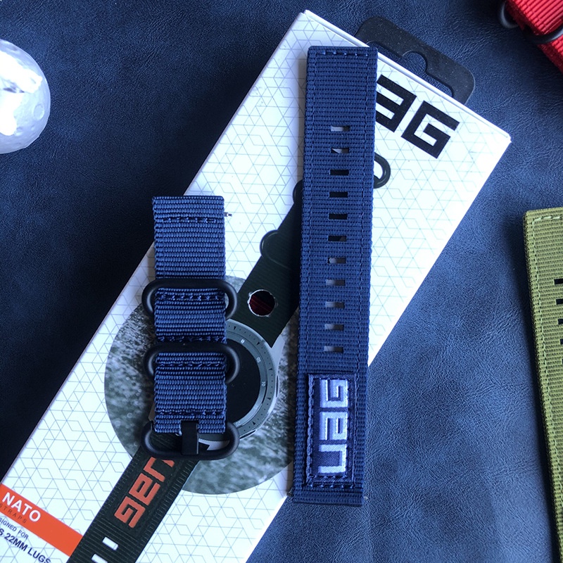 Dây Đeo Nylon 22mm UAG Cho Đồng Hồ Thông Minh Samsung Galaxy Watch 3 45mm / Huawei Watch GT2 / 3 46mm