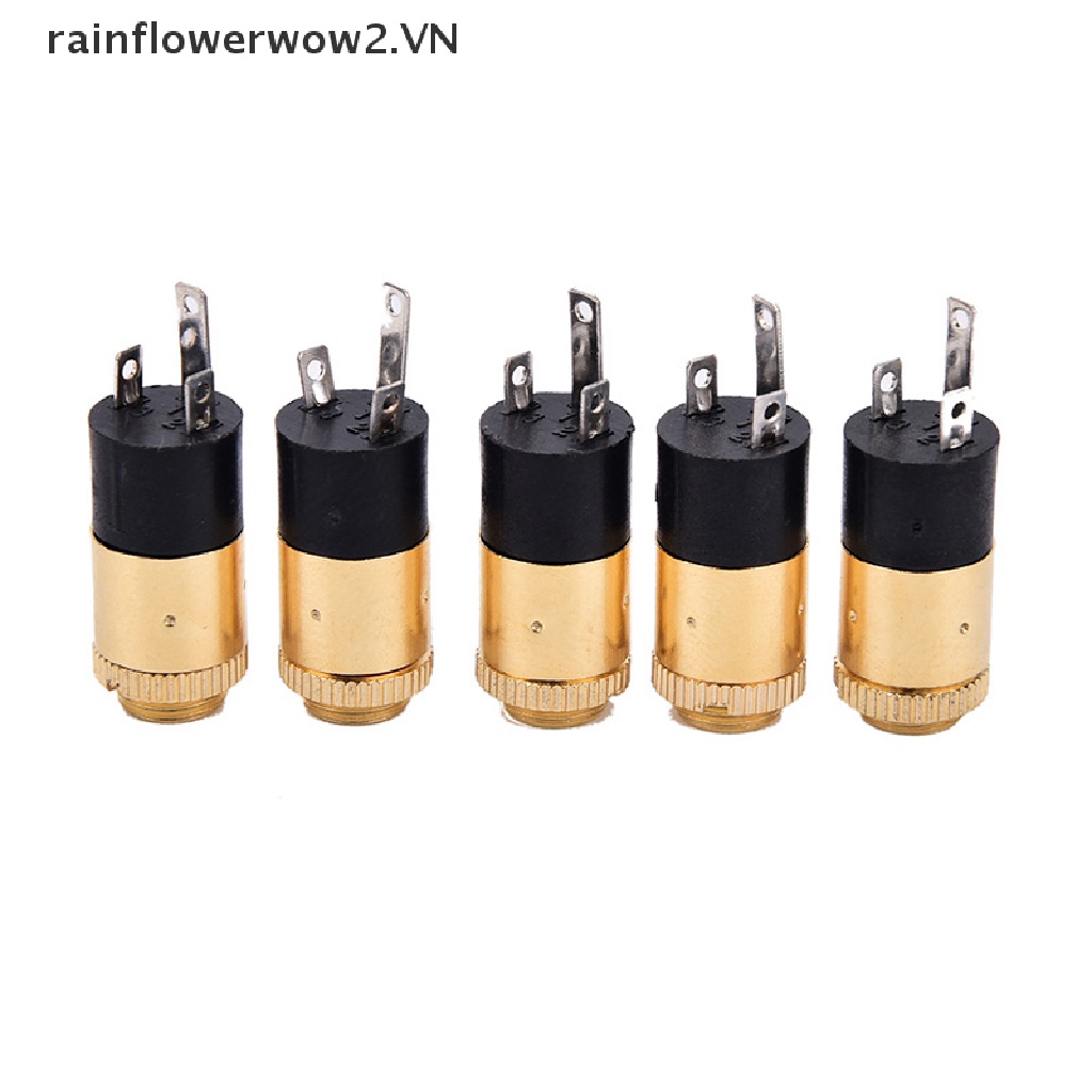Bộ 5 Đầu Nối Âm Thanh PJ392 3.5mm Jack Cắm 3.5mm Chuyên Dụng