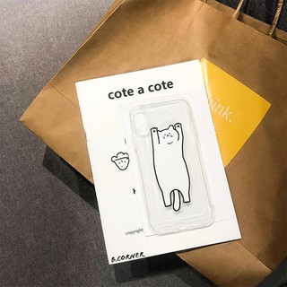 Ốp Lưng Điện Thoại Mèo Trắng -  CAS2081