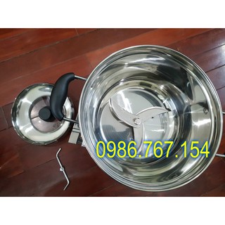 Máy xay riềng sả ớt hành tỏi loại 2kg khung inox