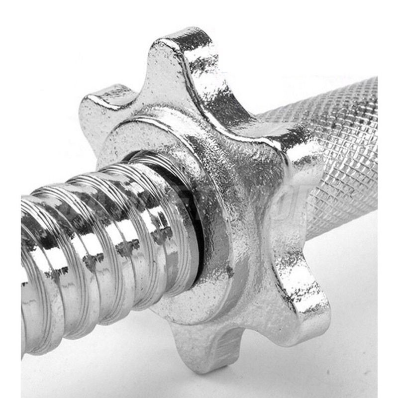 Đòn tạ tay mạ Niken Hàng Nhập khẩu dài tiêu chuẩn 35cm