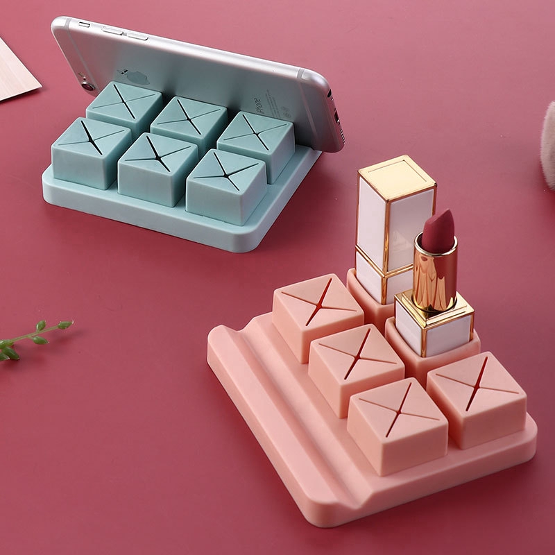 Hộp Silicone Đựng Son Môi 6 Ngăn BCB047