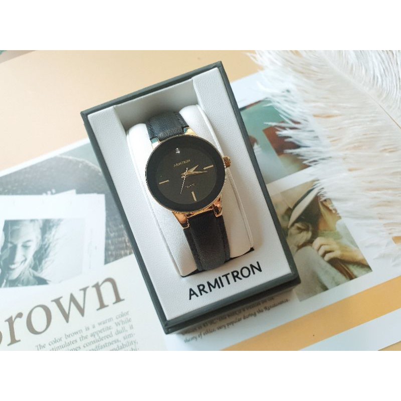 Đồng hồ nữ ARMITRON 75/5410 BKGPBK CHÍNH HÃNG