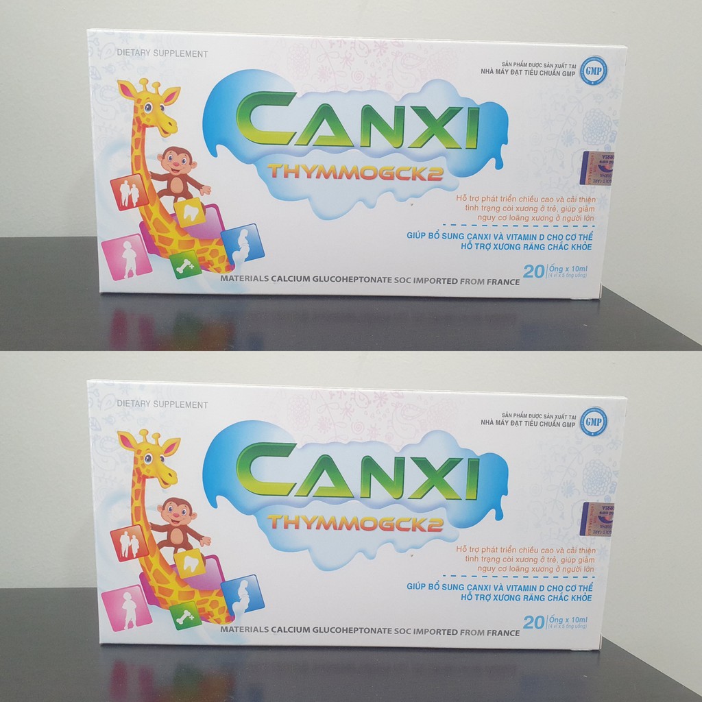 (CHÍNH HÃNG) - COMBO 2 HỘP ỐNG CANXI-THYMMOGCK2 | Thế Giới Skin Care