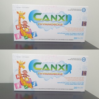 (CHÍNH HÃNG) - COMBO 2 HỘP ỐNG CANXI-THYMMOGCK2