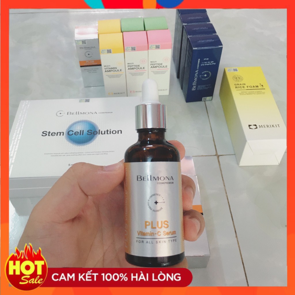 Tinh Chất Serum Vitamin C 15% ⚡FREE SHIP⚡ Bellmona Vitamin-C Ampoul