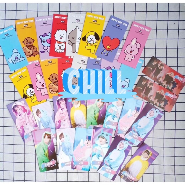 🙂🌟___Set 16 cái Bao lì xì BTS BT21___🌟🙂