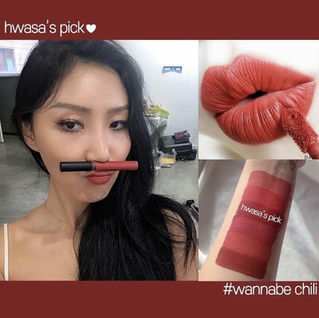 SON KEM LÌ INGA X MAMAMOO FLAT LIQUID LIPSTICK