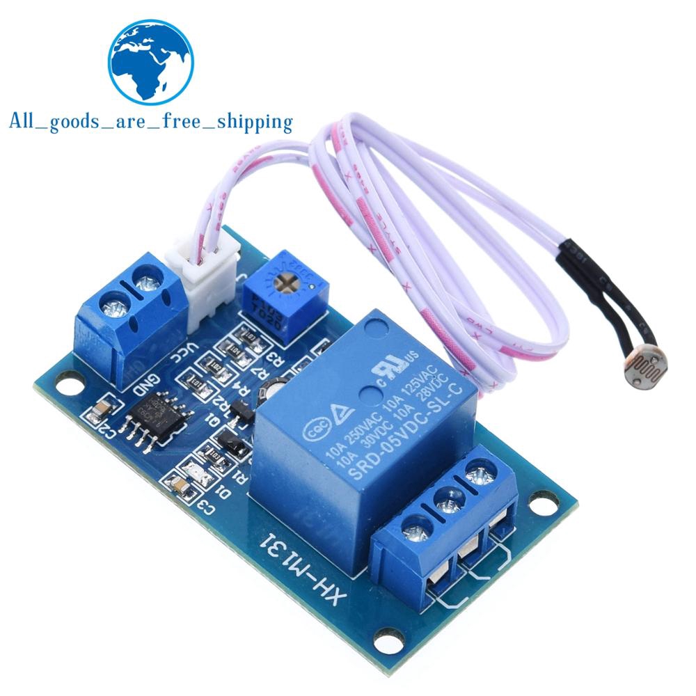 Mô-đun cảm biến ánh sáng tự động DC 12V XH-M131 10A có thể điều chỉnh độ sáng thuận tiện