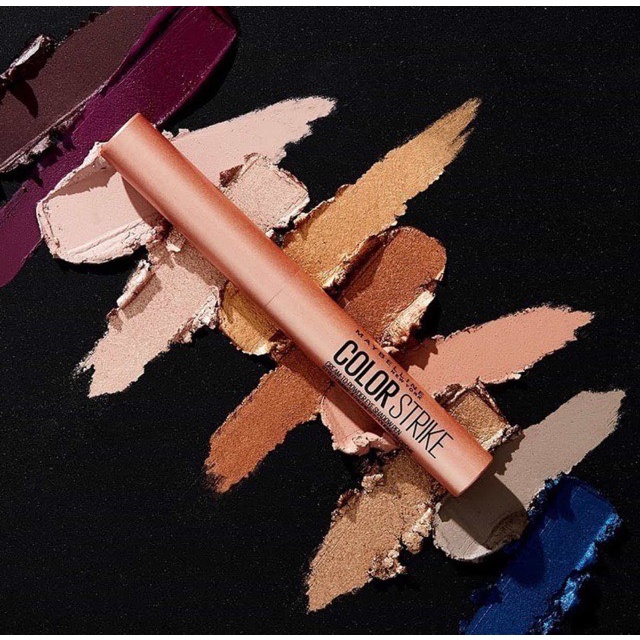 Maybeline- Màu mắt nhũ, lì dạng kem Color Strike Eyeshadow Pen ma`u Charm