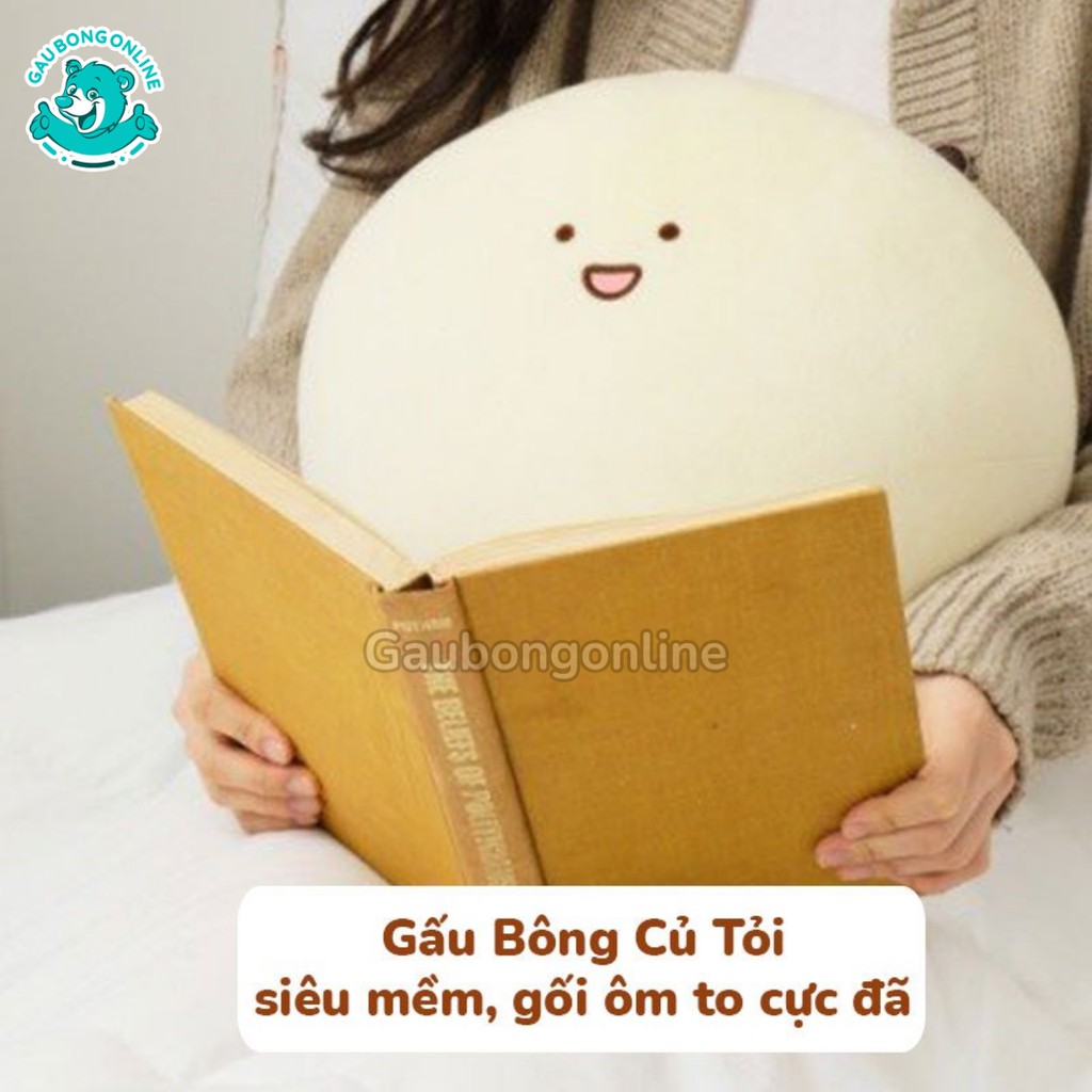 Gấu bông củ tỏi baby, gối ôm mềm mịn dễ thương Gấu Bông Online