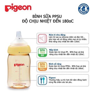Bình sữa Pigeon nhập khẩu