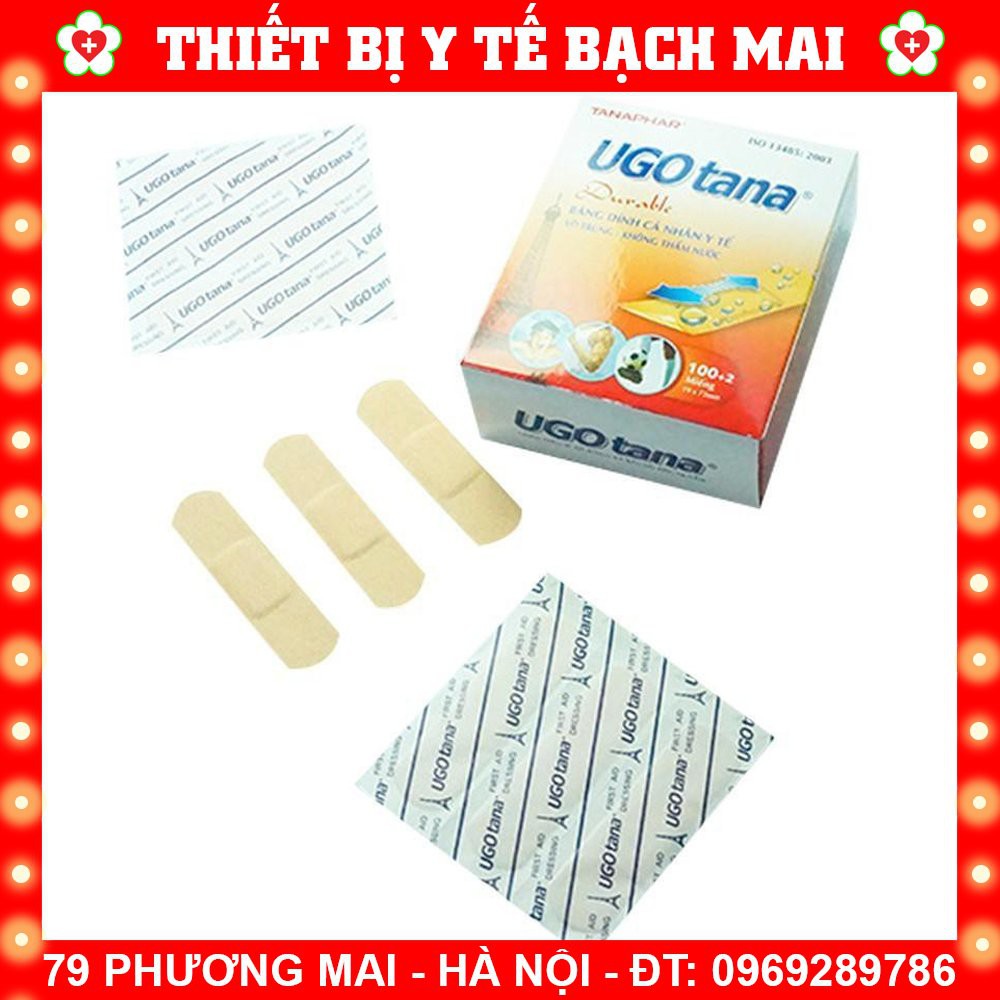 Băng Keo, Băng Dính Cá Nhân Y Tế Ugotana Mềm Mịn Chất Lượng Tốt