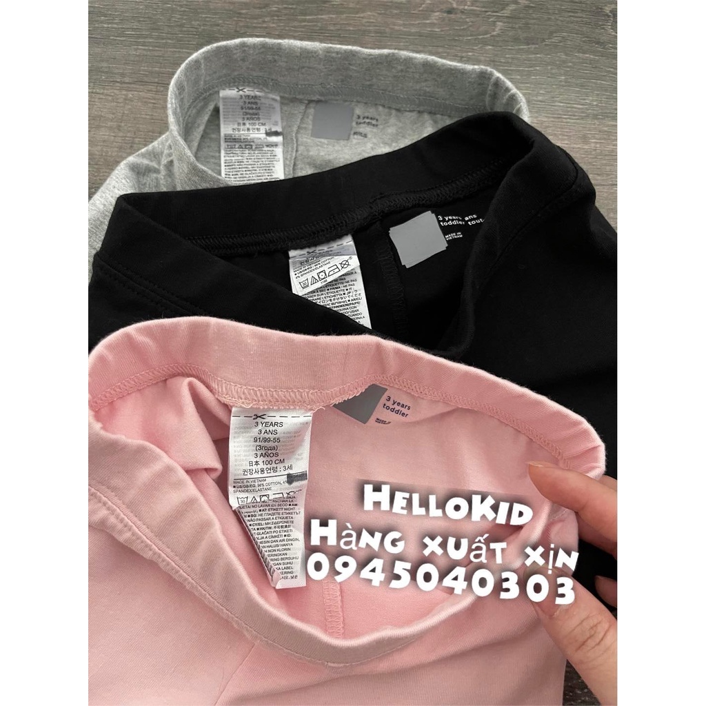 Quần legging đùi co giãn (form nhỏ hơn 1sz)