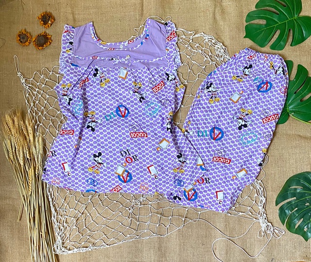 [BIG SIZE] Đồ bộ tole - đồ bộ lanh lửng phối màu 2 da | BigBuy360 - bigbuy360.vn