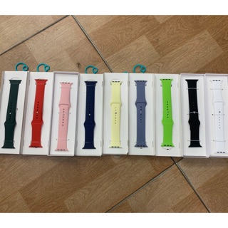 Dây đồng hồ silicone cho Apple Watch hãng Coteetci