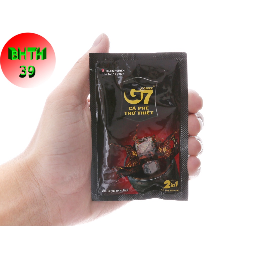 Cafe hòa tan cà phê G7 lẻ 1 gói