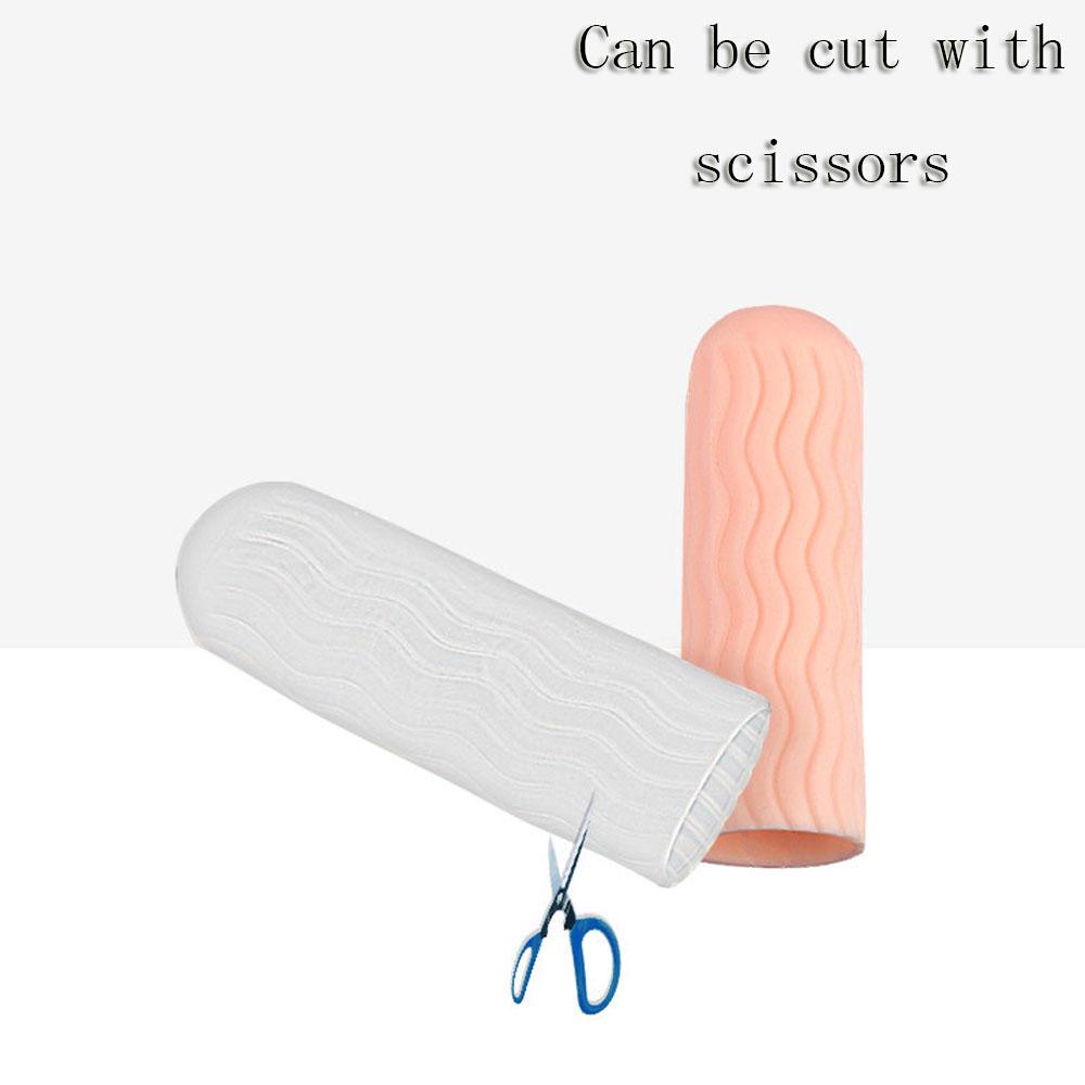 1 Cặp Băng Quấn Tay Bằng Silicon Mềm Chống Nước Đa Năng Có Thể Tái Sử Dụng