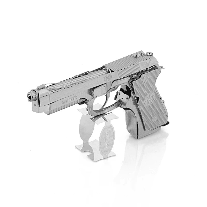 Mô Hình Lắp Ráp 3D Kim Loại - Beretta 90