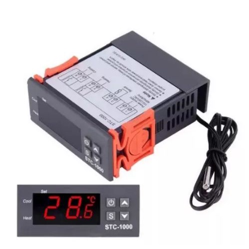 Bộ điều khiển nhiệt độ dùng cho ấp trứng, lò sấy STC-1000 AC220V 1500W