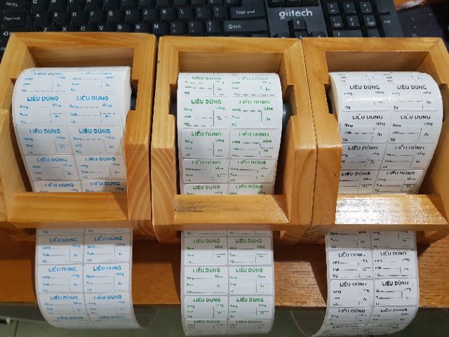 In tem chia liều nhà thuốc