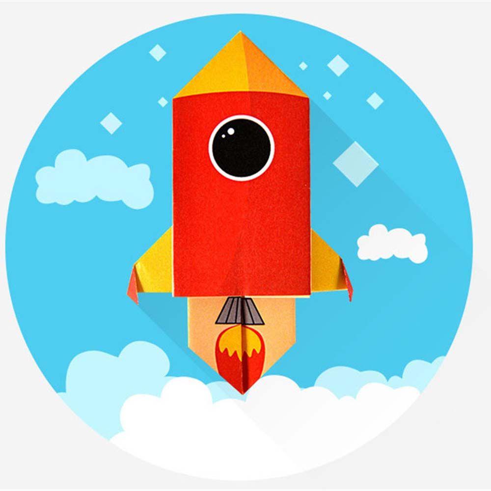 Giấy Xếp Hình Origami 3D Hình Động Vật Sáng Tạo Cho Bé