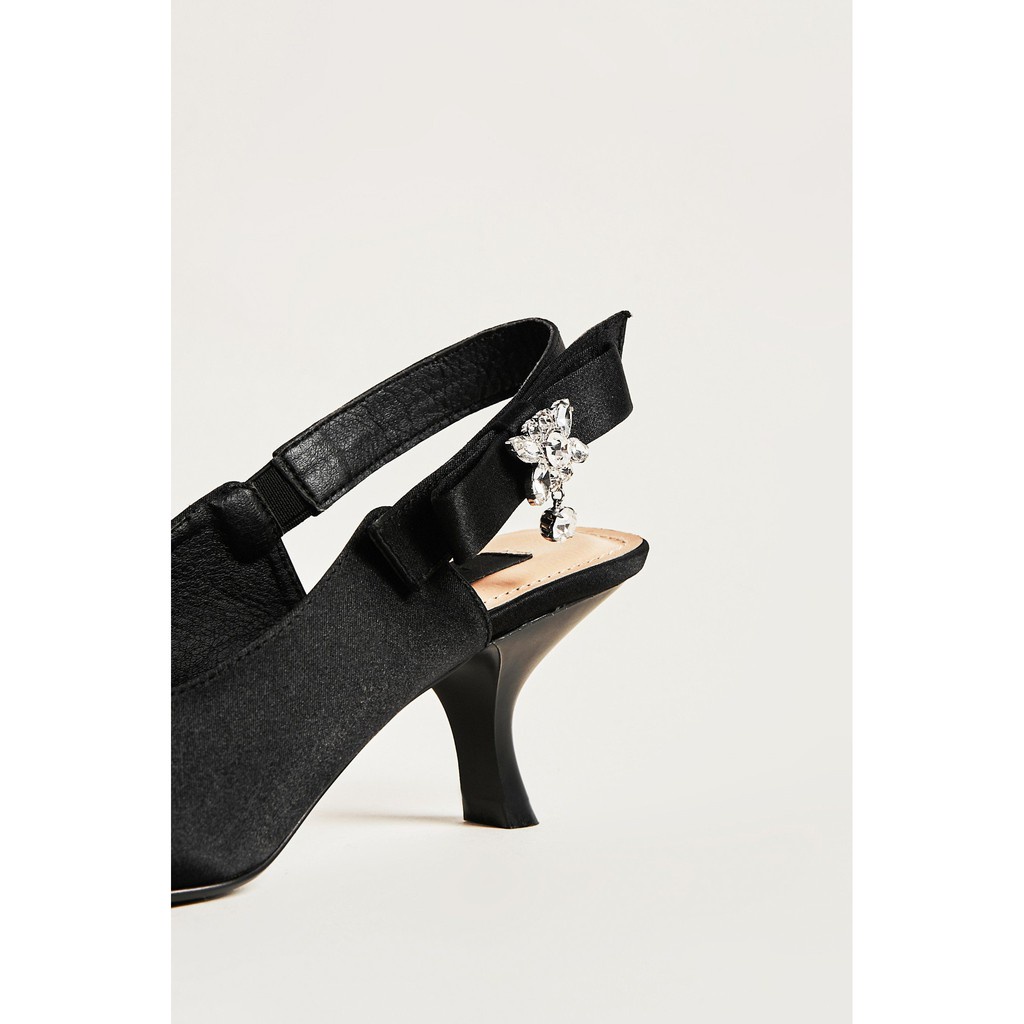 Giày Cao Gót Floralpunk Flower Slingback Heels 5cm ️🎯