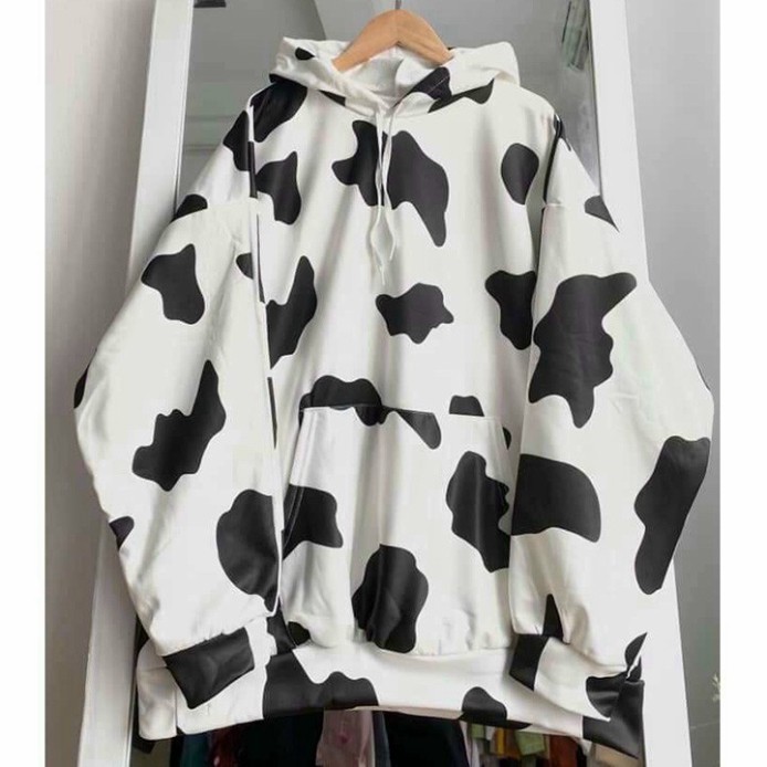 ÁO HOODIE - ÁO KHOÁC NỈ NGOẠI Bò Sữa Cổ Chui (HD2420 - IN 3D) (Tino Shop) | BigBuy360 - bigbuy360.vn