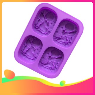 Khuôn làm bánh làm xà phòng handmade silicon chịu nhiệt hình thiên thần có cánh