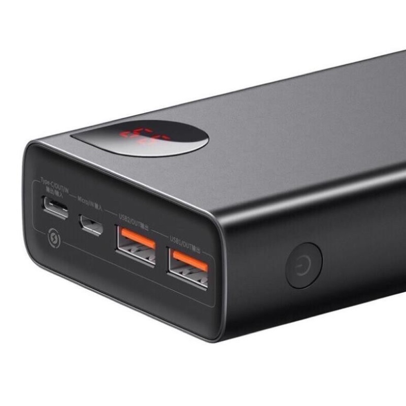 Ship hoả tốc - Pin sạc dự phòng 65w 20.000mah BASEUS sạc nhanh ,chính hãng sạc dự phòng cho laptop-marbook