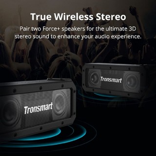 Loa Bluetooth Tronsmart Element Force+ SoundPulse™ - Chống nước IPX7