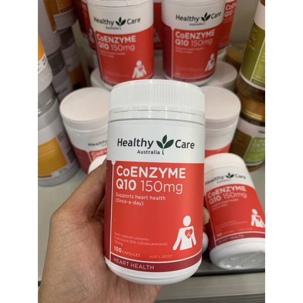 Viên uống bổ tim Healthy Care CoQ10 của Úc (100Viên)