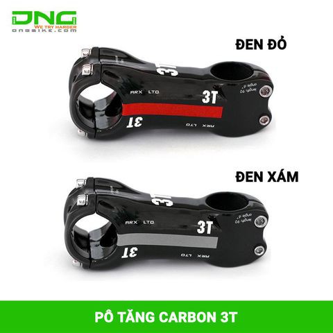 Pô tăng xe đạp BÁN  CARBON 3T 31.8mm