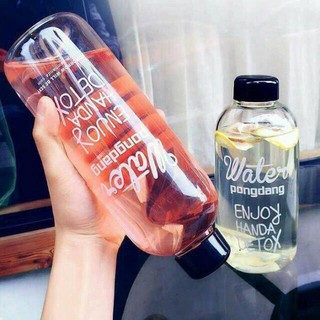 #tặngTÚIVẢIBỐ 💧💧BÌNH PONGDANG MẶP MẶP 1000ml.💧💧