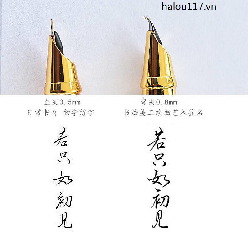 Bút Máy Ngòi Cứng Đầu Cong Dùng Cho Học Sinh