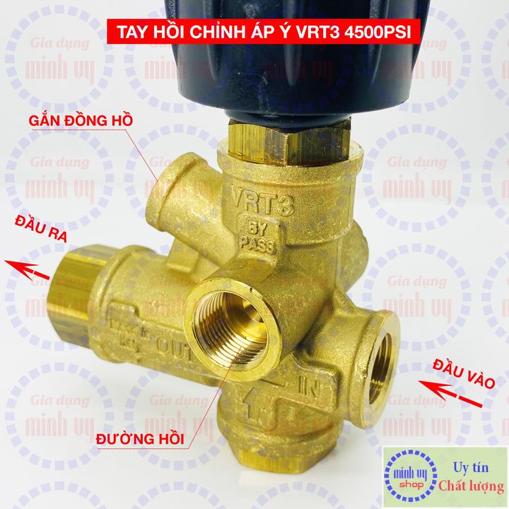 TAY HỒI CHỈNH ÁP Ý - VRT3 -31MPA (4500PSI) - 40L/P