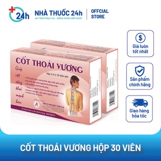 I.	cốt thoái vương – viên uống hỗ trợ thoái hóa cột sống, thoát vị đĩa đệm, đau xương khớp – hộp 30 viên