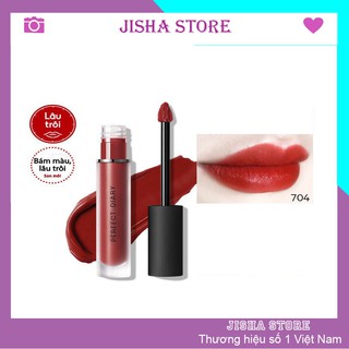 Son kem lì Perfect Diary lâu trôi độ che phủ cao màu sắc quyến rũ chống thấm nước chống khô môi