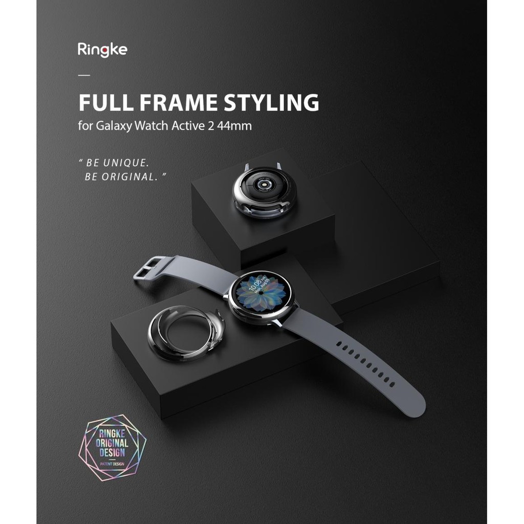 Case ốp thép RINGKE Full Frame Styling cho Samsung Watch Active 2 - 44mm