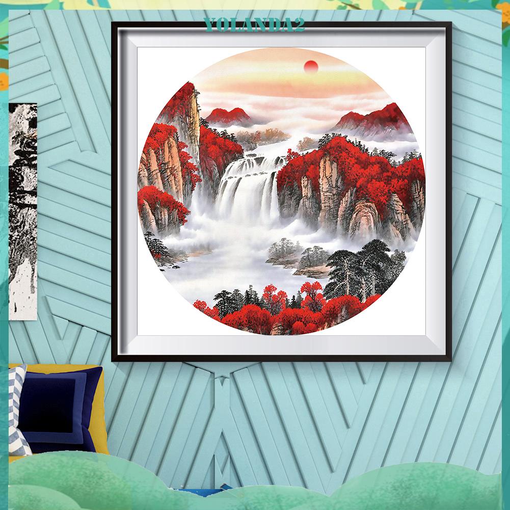 Tranh thêu chữ thập thủ công 11CT hình kho báu