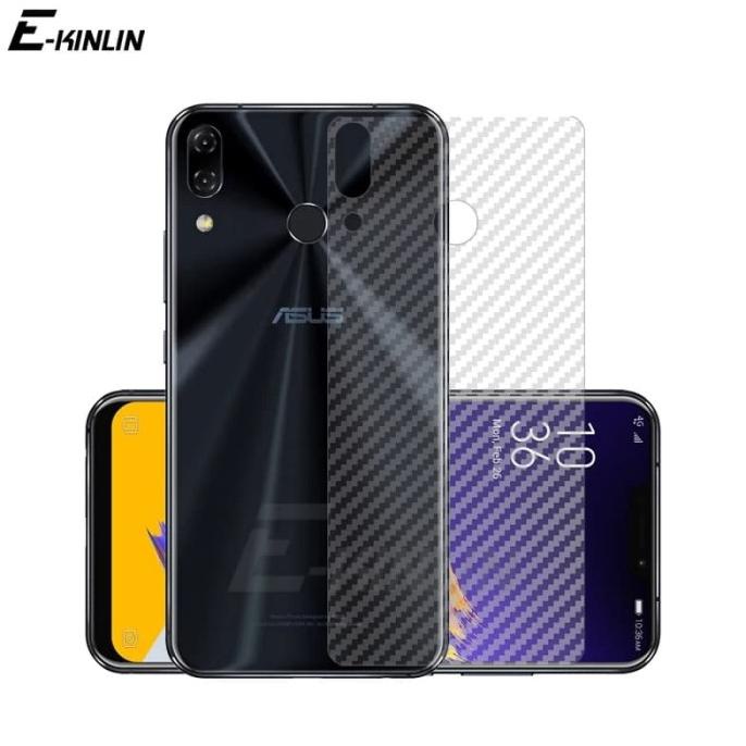 Ốp Điện Thoại Kính Cường Lực In Họa Tiết Sợi Carbon Chống Sốc Cho Asus Zenfone 5 Ze620Kl Kp 1012